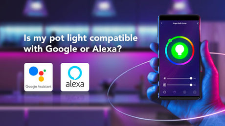 Is my pot light compatible with Google or Alexa?