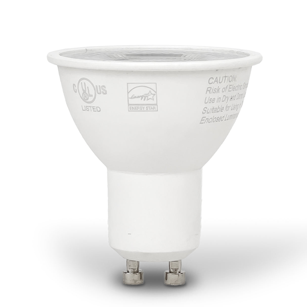 Ampoule LED QPlus GU10 sur rail, 7 W, 500 lm, 1 CCT (3 000 K/5 000 K), angle de faisceau 40°, intensité variable, certifié Energy Star, liste UL, garantie 3 ans
