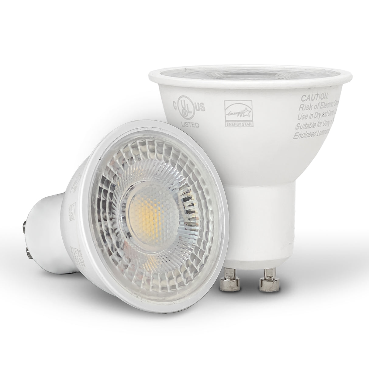 Ampoule LED QPlus GU10 sur rail, 7 W, 500 lm, 1 CCT (3 000 K/5 000 K), angle de faisceau 40°, intensité variable, certifié Energy Star, liste UL, garantie 3 ans