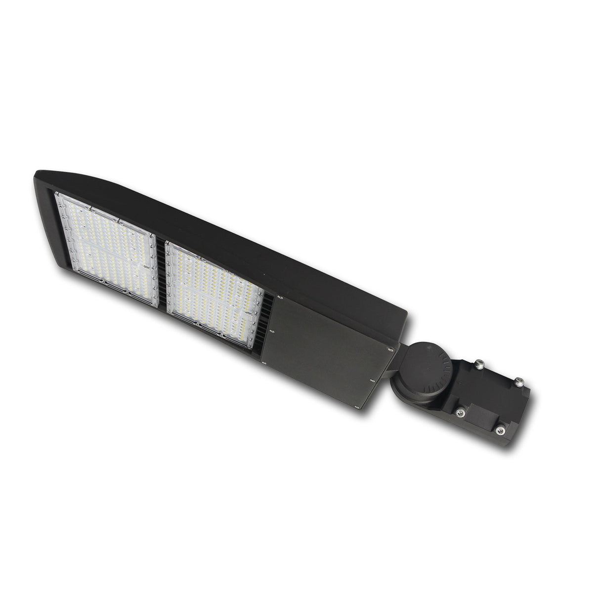 QPlus LED Parking Shoebox Luminaire sur poteau Lumière du jour Blanc 5000K en 240W et 300W