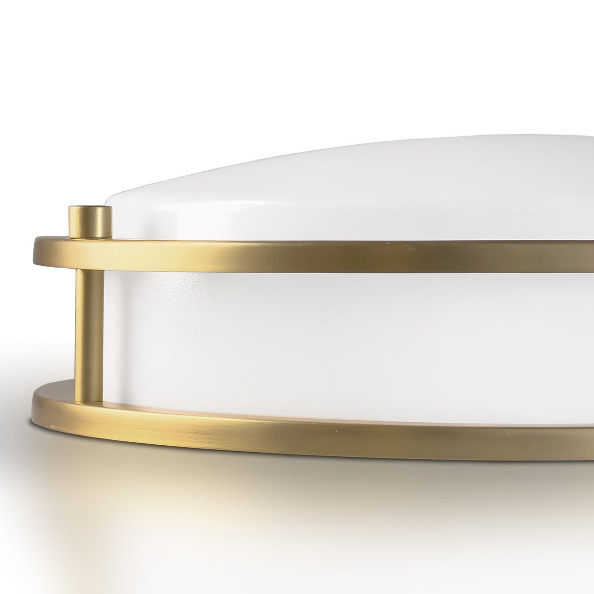 QPlus Plafonnier LED encastré 30,5 cm, double anneau 18 watts 1200 lm, intensité variable