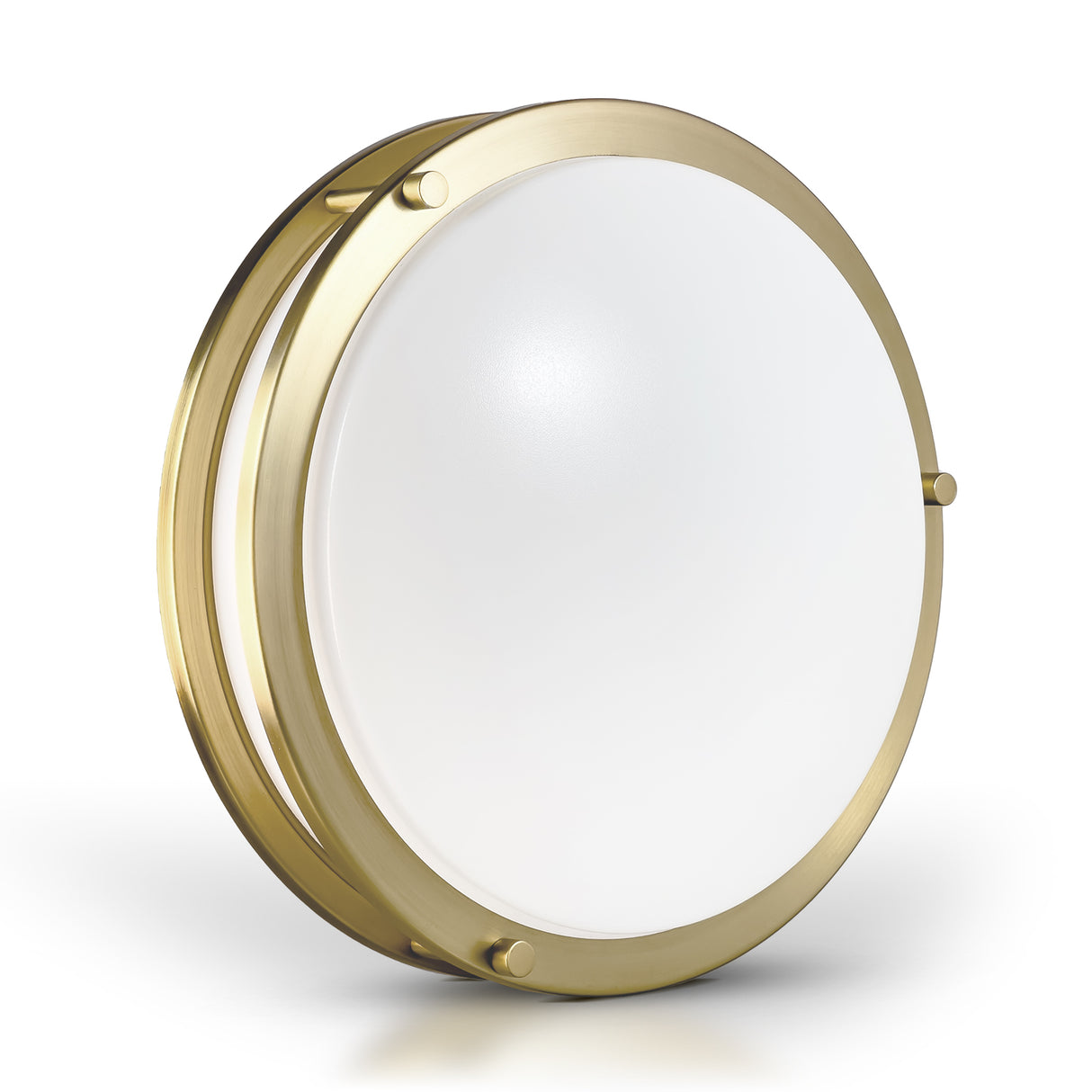 QPlus Plafonnier LED encastré 35,6 cm, double anneau 18 watts 1750 lm, intensité variable