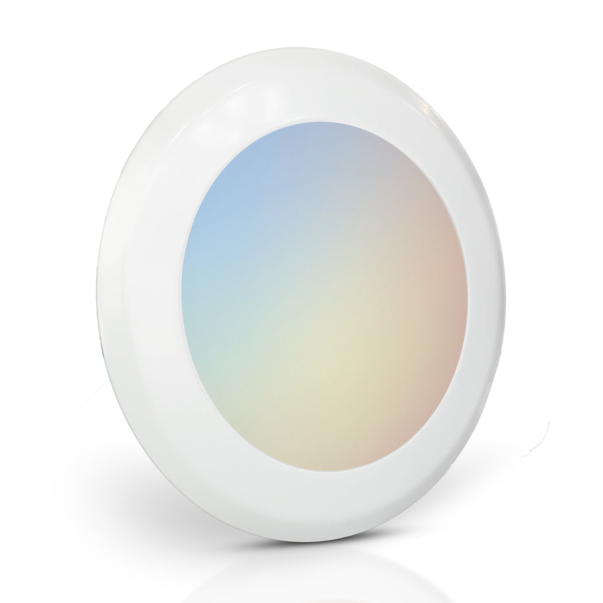 QPlus 7,5 pouces 4CS et 5CCT Plafonnier LED à couleur changeante à intensité variable 15 W/1050 lumens