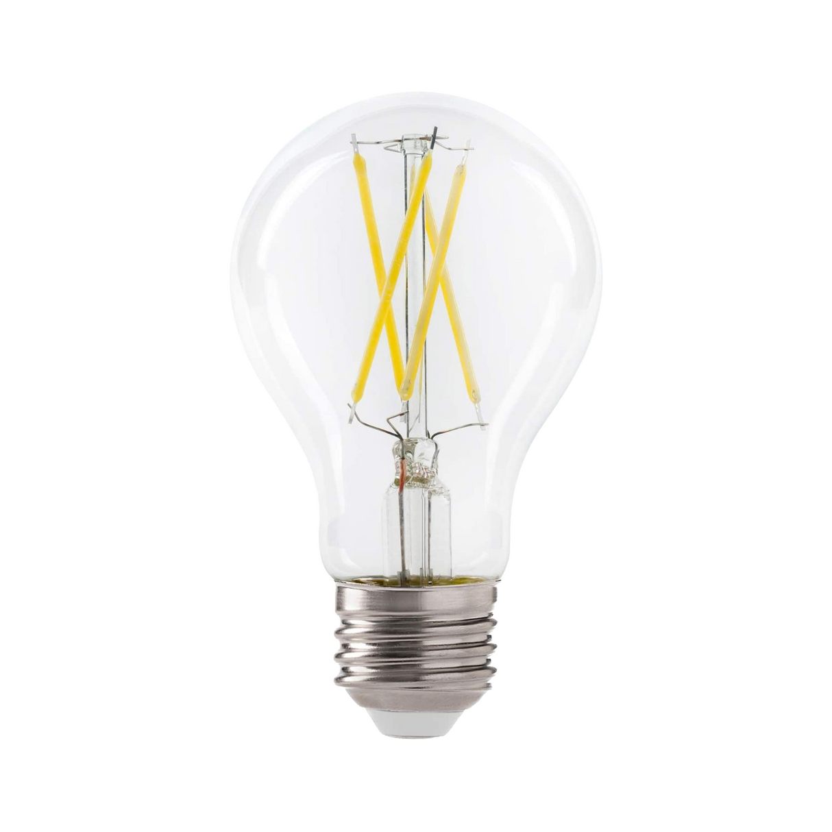 QPlus Ampoule LED à filament photocellule A19, 9 W, 800 lm, 1 CCT (3 000 K/5 000 K), non variable, capteur du crépuscule à l'aube, certifié Energy Star, répertorié UL, garantie de 3 ans