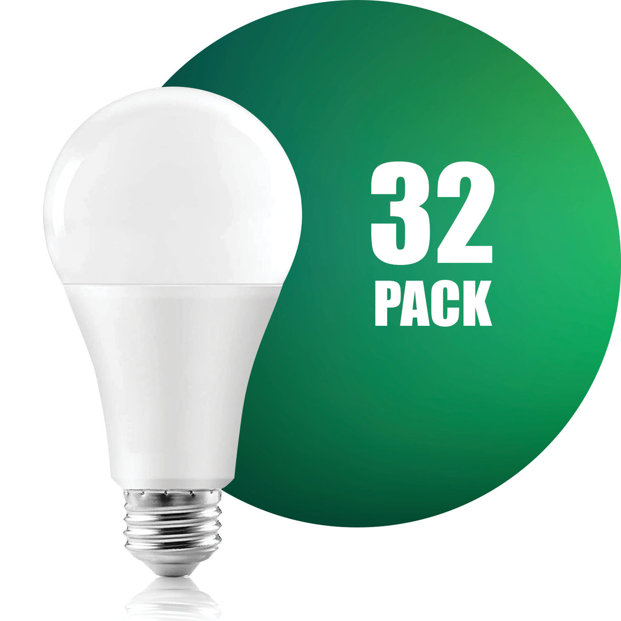 Ampoule LED QPlus A21, 16 W, 1 600 lm, 1 CCT (2 700 K), à intensité variable, certifiée Energy Star, homologué UL, garantie de 3 ans.
