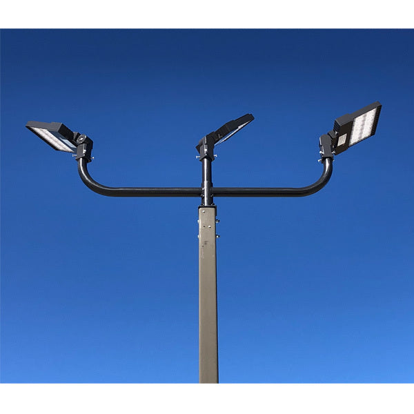 QPlus LED Parking Shoebox Luminaire sur poteau Lumière du jour Blanc 5000K en 150W, 300W et 400W