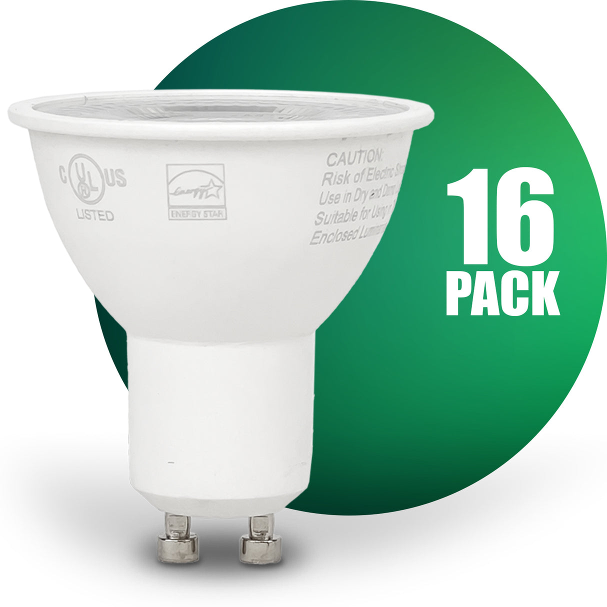 Ampoule LED QPlus GU10 sur rail, 7 W, 500 lm, 1 CCT (3 000 K/5 000 K), angle de faisceau 40°, intensité variable, certifié Energy Star, liste UL, garantie 3 ans