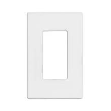 Load image into Gallery viewer, QPlus 1, 2, 3, 4 Gang Screwless Wall Plate, Standard Outlet Cover for Light Switch, Dimmer, GFCI and USB Receptacle for Residential and Commercial Use - White
