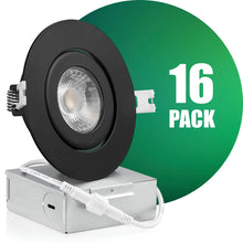 Load image into Gallery viewer, 4 Inch Recessed LED Lighting, Gimbal, Single CCT
