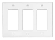 Load image into Gallery viewer, QPlus 1, 2, 3 Gang with Screw Wall Plate, Standard Outlet Cover for Light Switch, Dimmer, GFCI and USB Receptacle for Residential and Commercial Use
