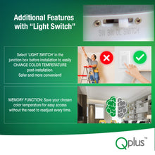 Load image into Gallery viewer, 11 Inch LED Flat Flush Mount, 3000K/4000K/5000K Color Changeable from the Switch, 12.5W 875LM, Dimmable, Energy Star Certified, ETL Listed, 5 Year Warranty, White
