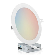 Charger l&#39;image dans la galerie, 8 Inch Recessed LED Lighting, Slim, 5CCT Color Selectable
