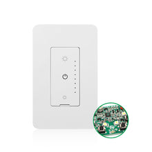 Load image into Gallery viewer, QPlus 3Way Smart Wifi Dimmer Switch - cUL &amp; FCC Certified (Digital Circuit) with Wall Plate
