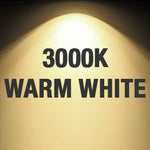 4 Inch Recessed LED Lighting, Slim, Single CCT, Yellow Trim