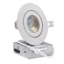 Load image into Gallery viewer, Qplus 4inch 5CCT Slim Gimbal | Pot Lights
