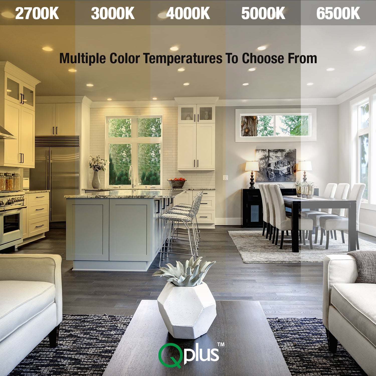 Multi color recessed lighting shop