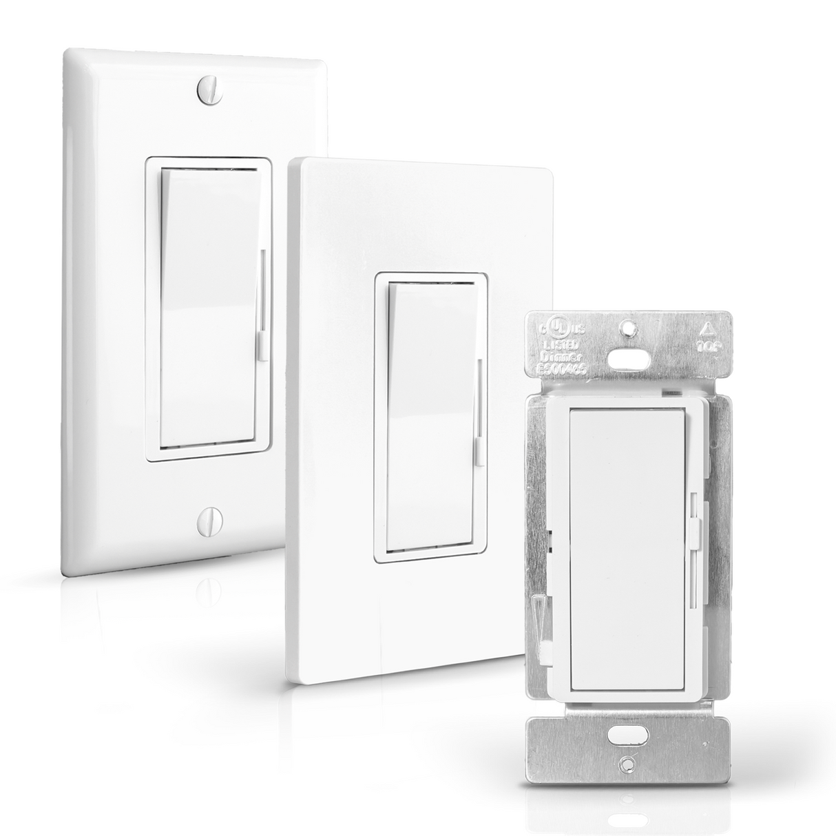 QPlus Premium 3Way 2nd Generation Dimmer Switch - cUL & FCC Certified (Digital Circuit)