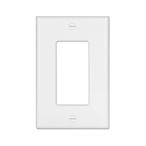 QPlus 1, 2, 3 Gang with Screw Wall Plate, Standard Outlet Cover for Light Switch, Dimmer, GFCI and USB Receptacle for Residential and Commercial Use