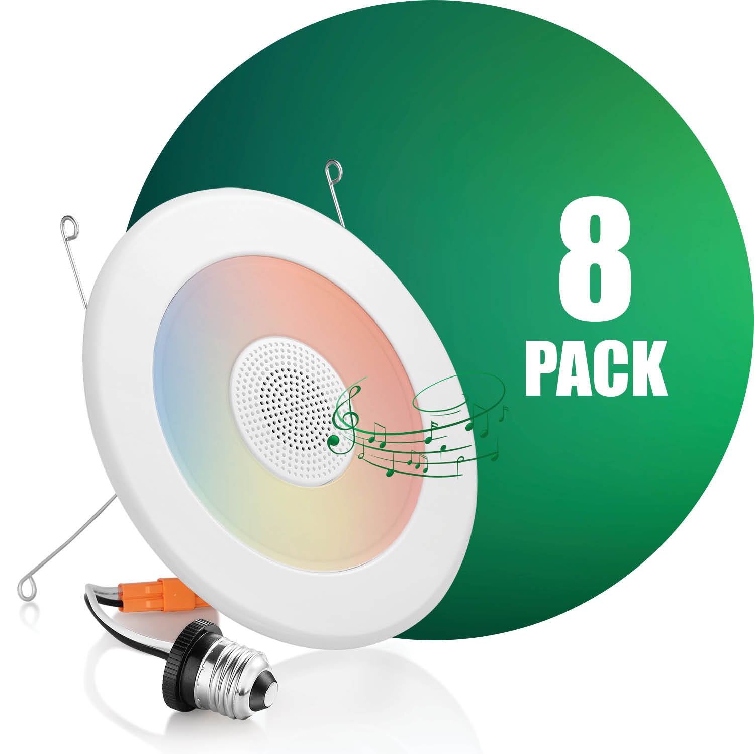 QPlus 5/6 Inch LED Retrofit Airtight Downlight, with Bluetooth