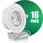 6 Inch Airtight Recessed LED Lighting, Gimbal, Single CCT